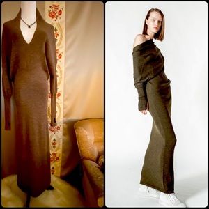 FREE PEOPLE X NICHOLAS K ~ AMAZING Reversible Sweater Dress ~ Silk Blend ~ XS